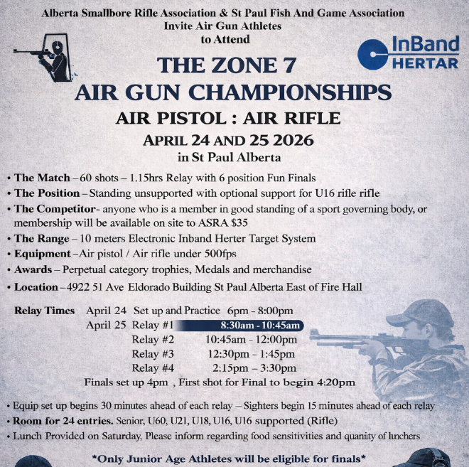 St. Paul Eldorado Air Gun Club: Zone 7 Air Gun Championship